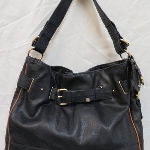 Schuler & Sons Philadelphia navy Leather Purse